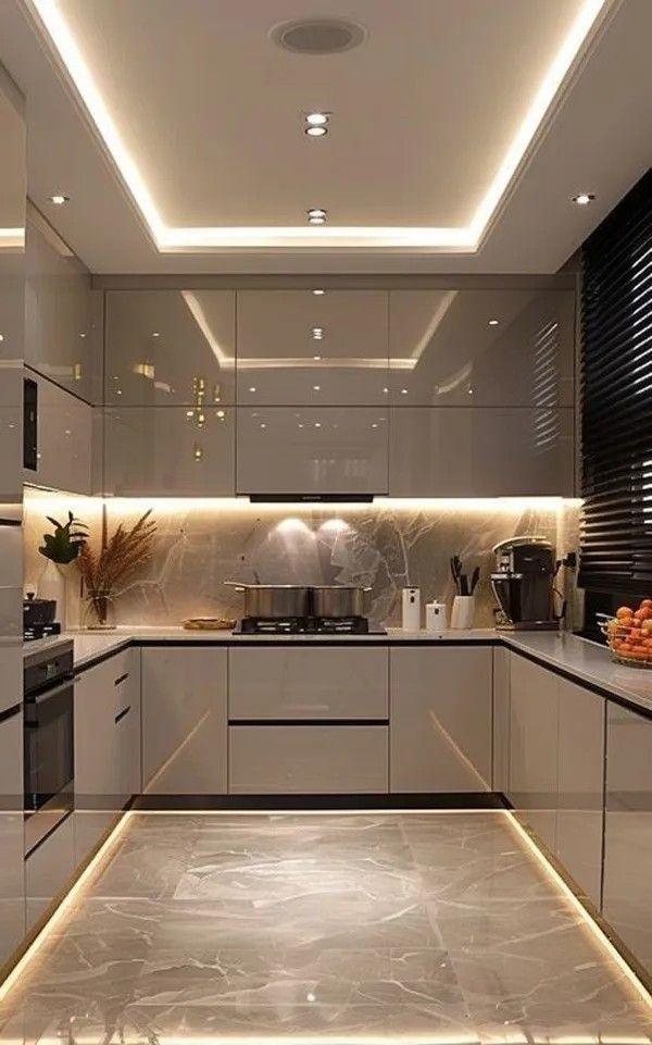تفصيل مطابخ مودرن الرياض | خامات عالية الجودة وتشطيبات فاخرة