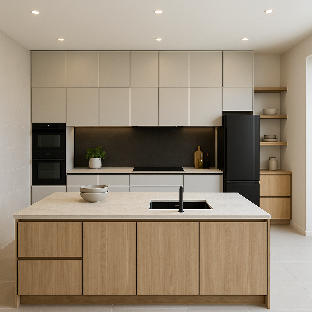 ✨ أحدث أفكار المطابخ المودرن في الرياض | تصميم عصري يناسب كل بيت