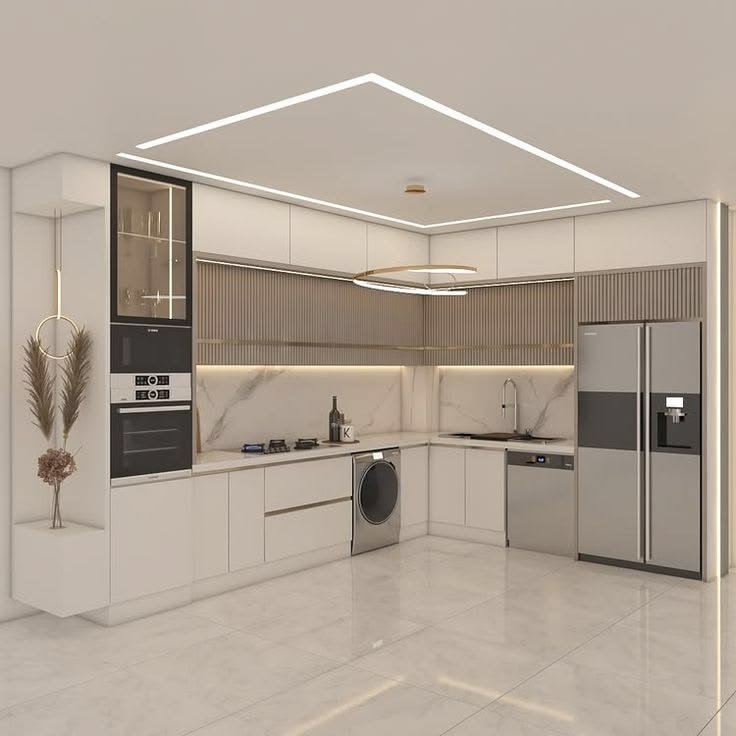 مطابخ فخمة بالرياض بتصميم راقٍ وتشطيبات مميزة